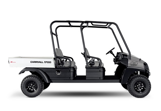Club Car's Carryall 1700 4WD 4x4 commercial utility vehicle for industrial sites